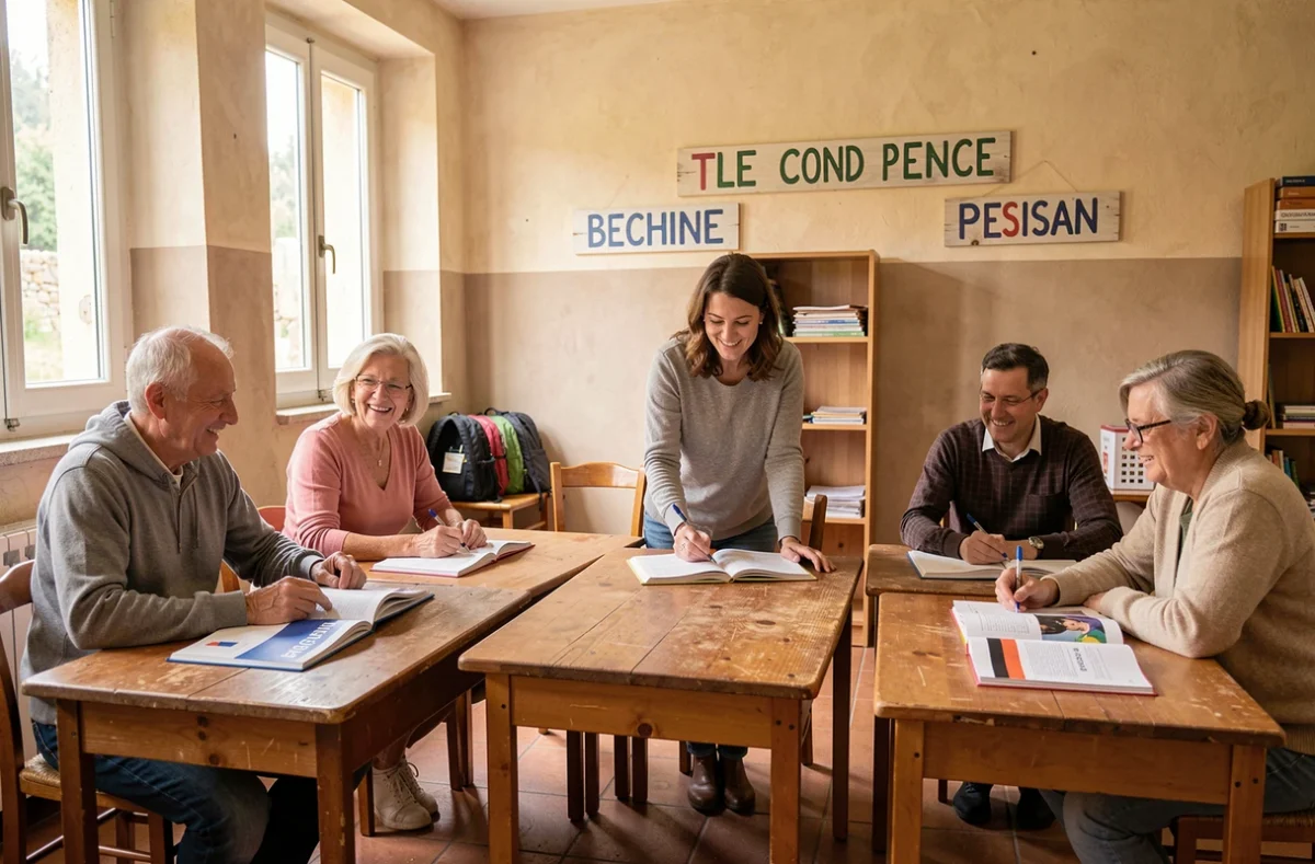 Cours de français, anglais et allemand dispensés par l'Association Prolangues à Bessan